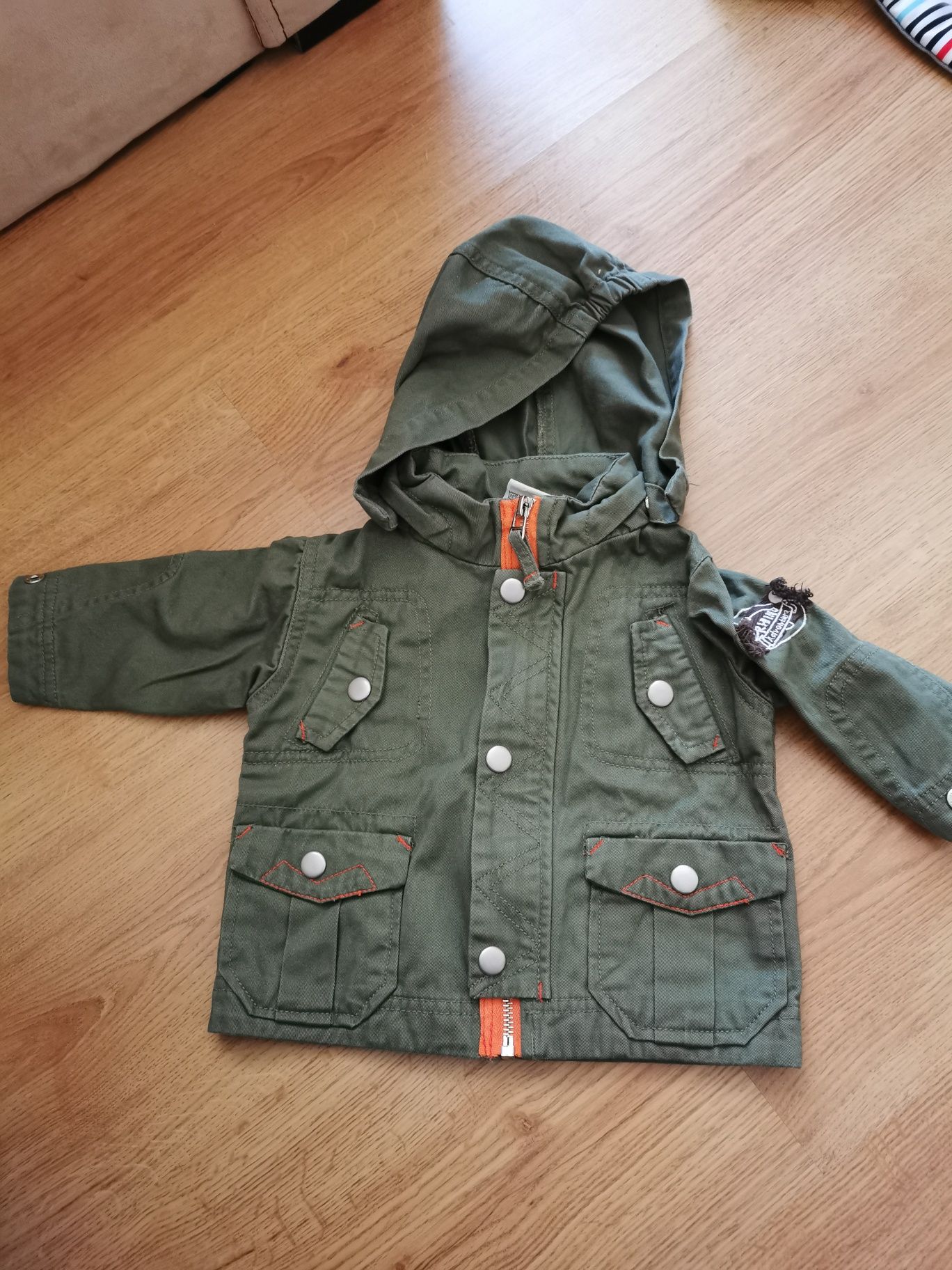 68 kurtka kurtka parka jesień khaki cool Club smyk j hm