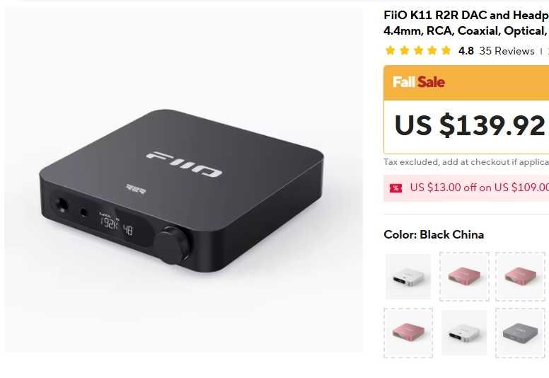 Комплект HIFIMAN Deva Pro + FiiO K11 R2R и допы.