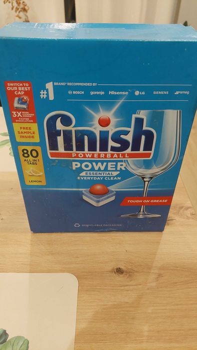 Kapsułki do zmywarki Finish 80 sztuk