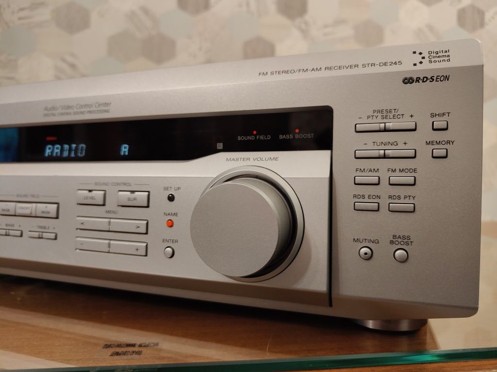 Amplituner Sony STR-DE245 srebrny