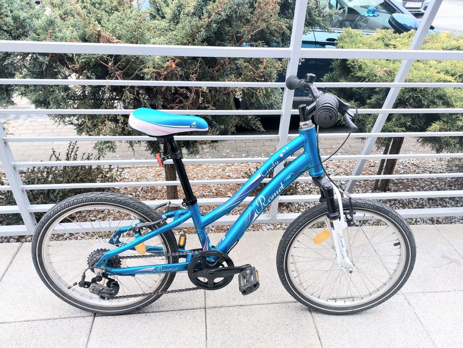 Rower ROMET Cindy 20" z nóżką I dzwonkiem