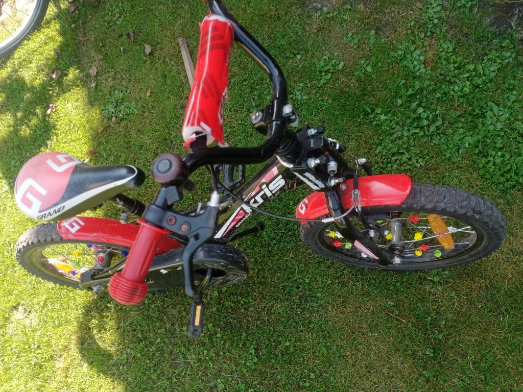 rower rowerek dziecięcy grand kris 16