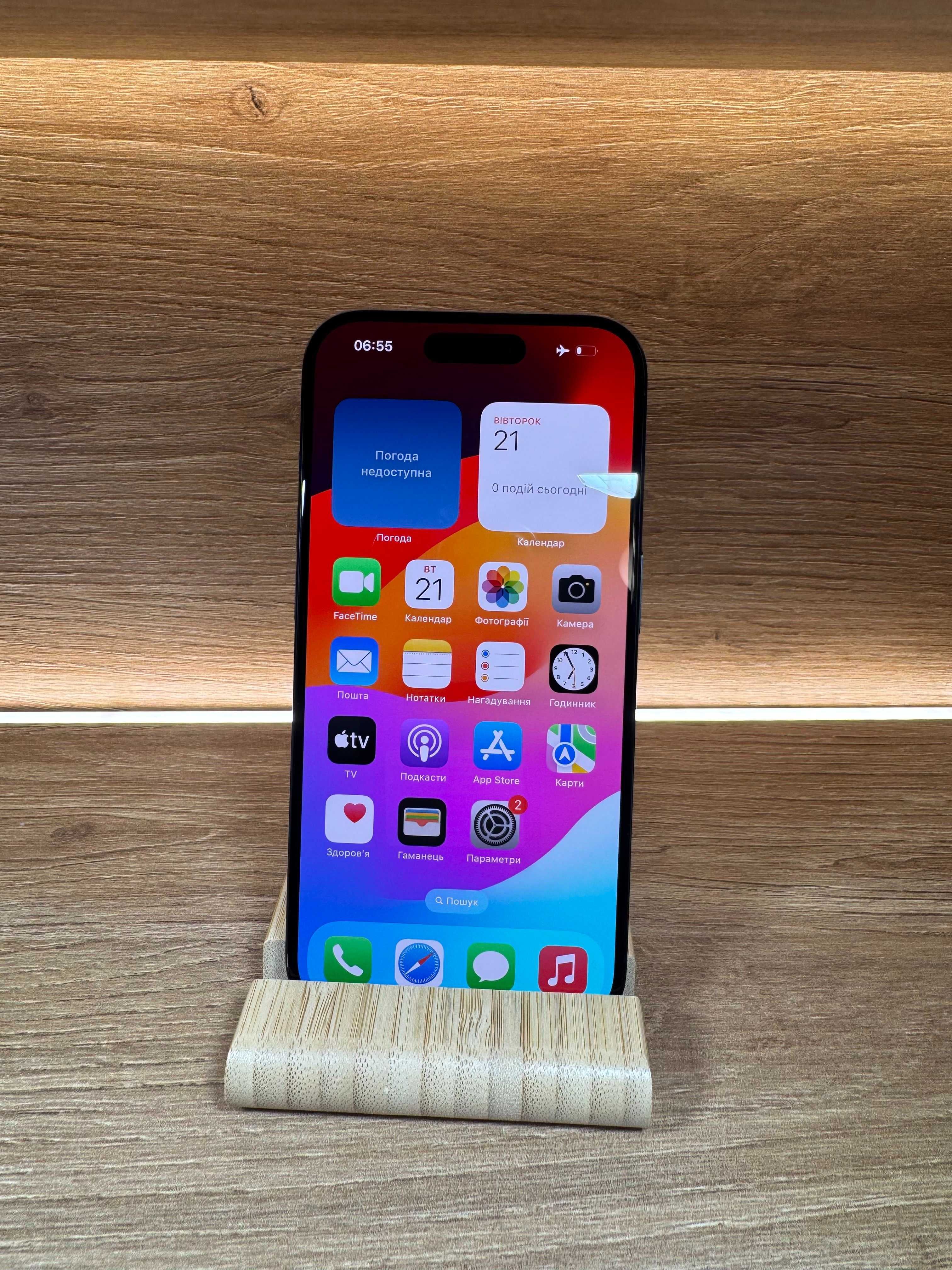 iPhone 15 Pro 256 Blue!!! З США!!! АКБ: 92%!! №: 3754!!! Неверлок!!!