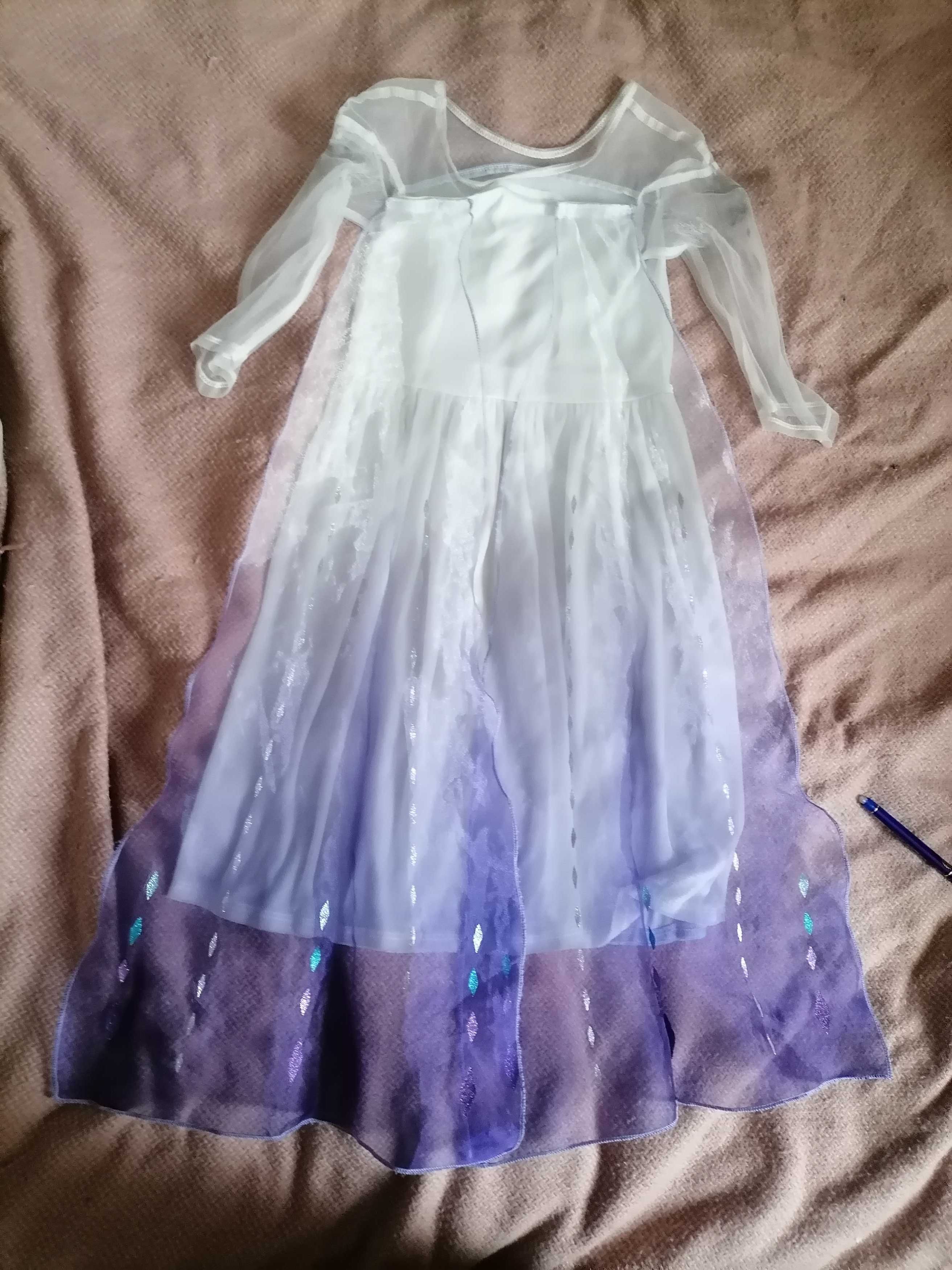 Сукня принцеси Ельзи 98-104 см