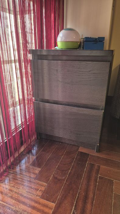 Mesas cabeceira pretas