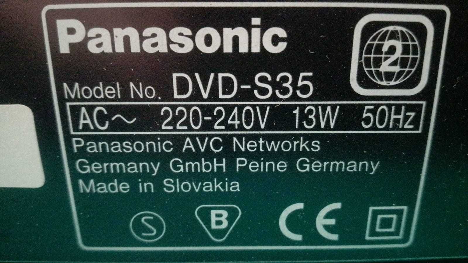 PANASONIC  DVD-S35/// Części