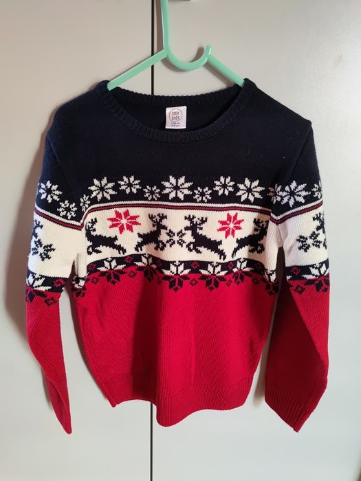Sweter świąteczny dla chłopca