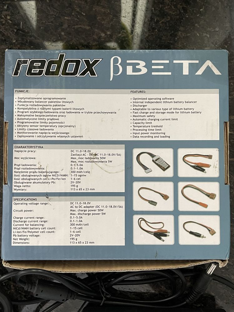 Redox Beta Ładowarka Zasilacz Nosram