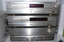 Wieża audio Denon PMA-880R DCD-895 DRS-610 kolor szampański