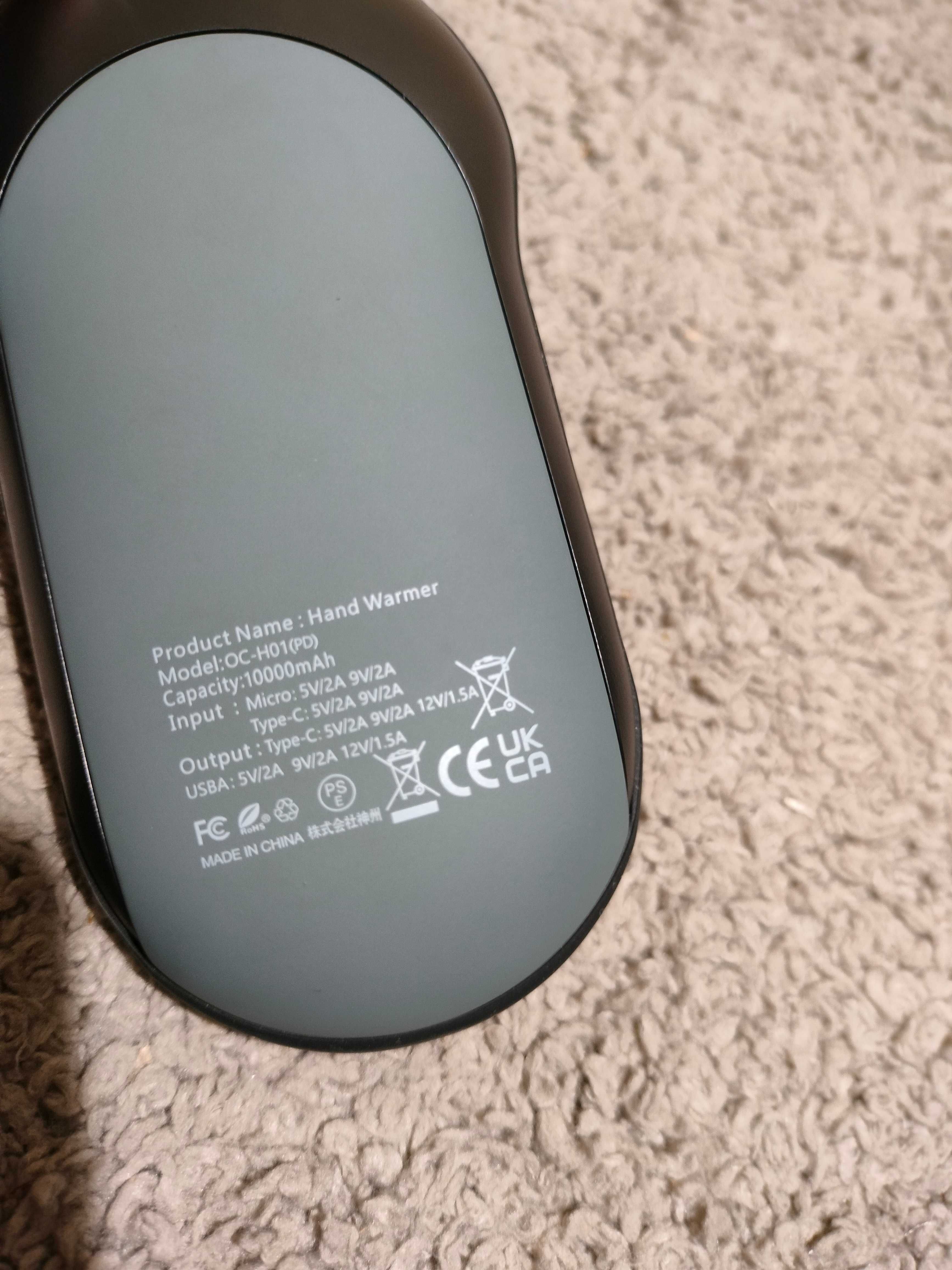 Ogrzewacz do rąk Ocoopa 10000 mAh