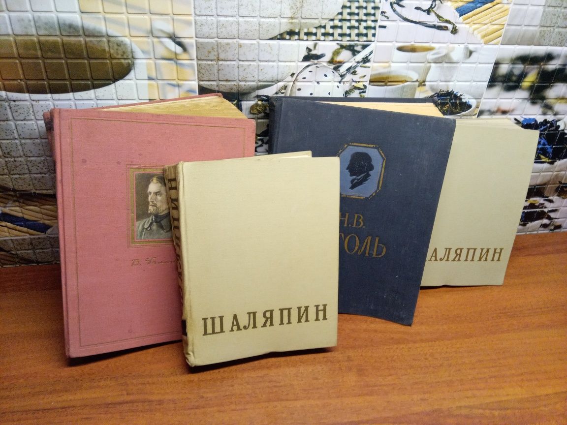 Книги .Шаляпин .Гоголь.Белинский