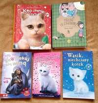 Książki o kotkach, przygodowe dla dziewczynki