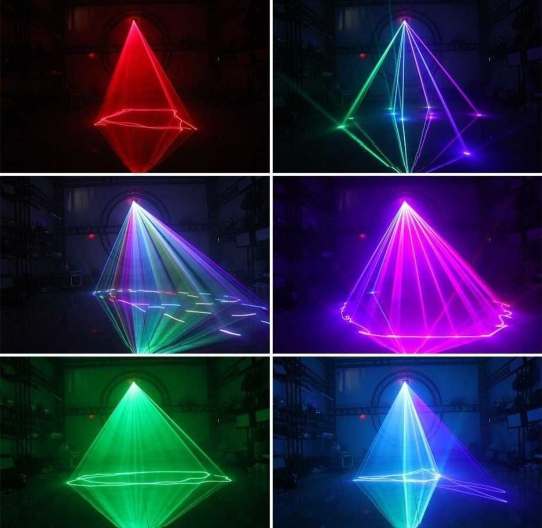 Laser kolorowy ALIEN 500mW RGB DMX