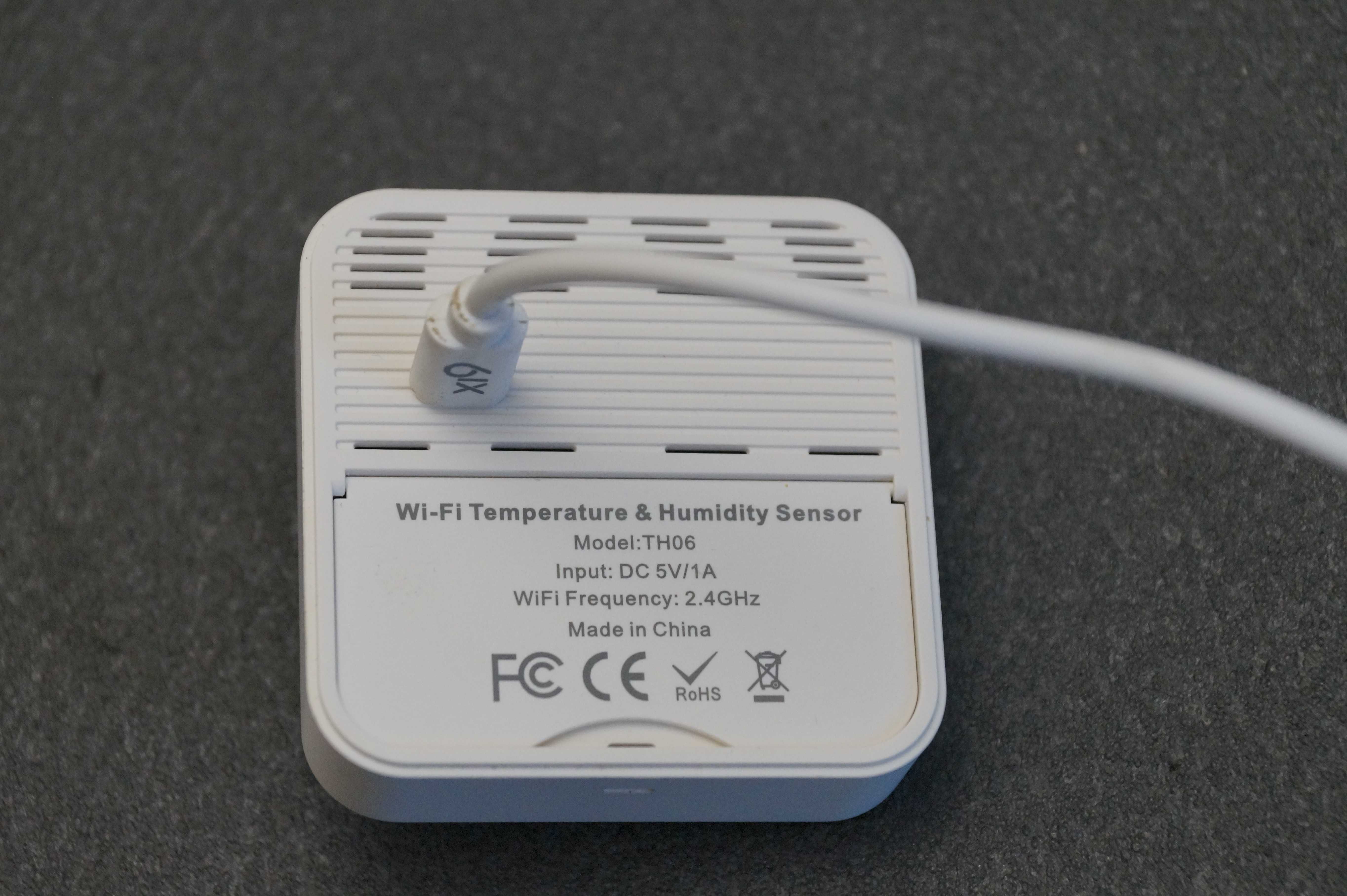 Tuya Wi-Fi датчик температури вологості з РК-дисплеєм. Гігрометр