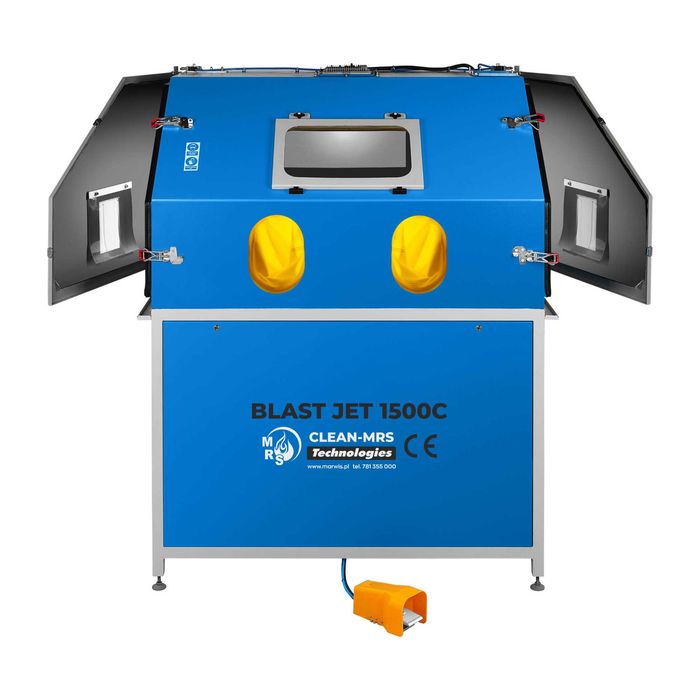 Piaskarka Blast Jet 1500 duża , kabinowa , piaskowanie