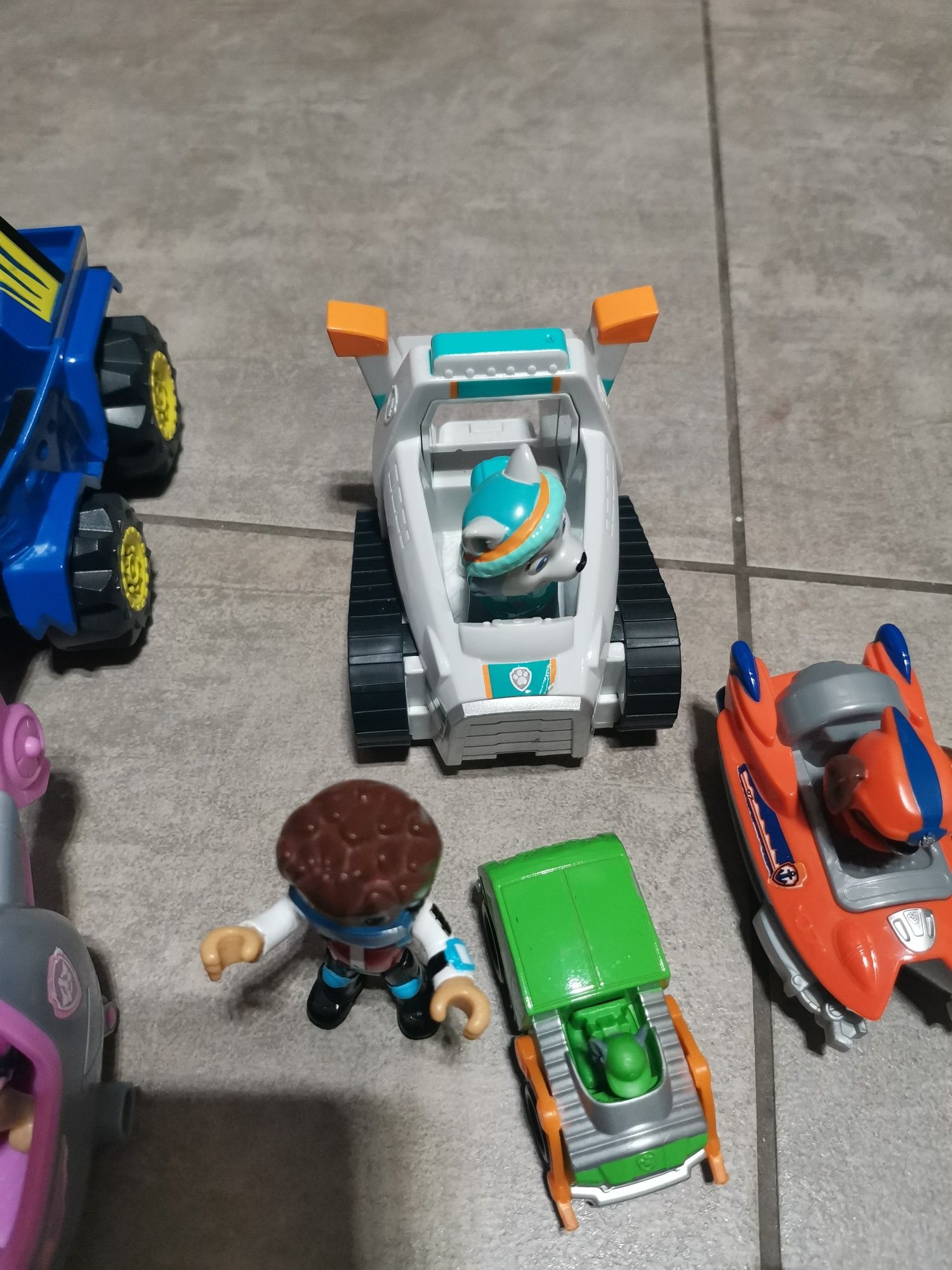 Psi patrol zestaw lub osobno bez rider i tracker