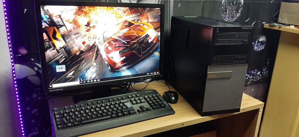 Super Komputer Intel i7 8x3.4ghz RAM 32 GB, SSD,hdd 1TB, Duży Monitor