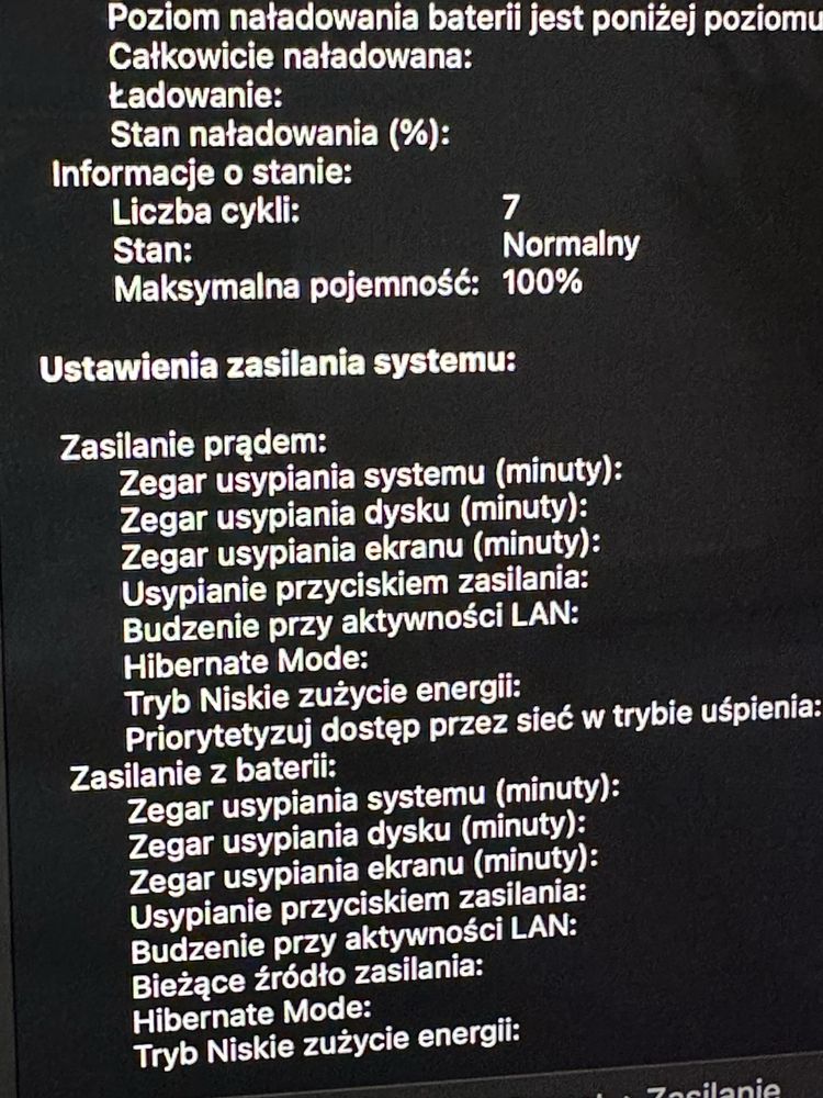 Macbook Air 13  kupiony 14.2.2025 w ispod za gotowke
