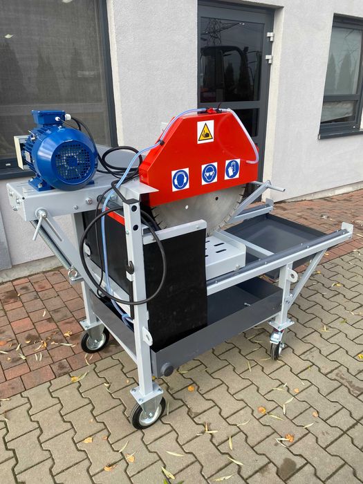 Przecinarka piła stolikowa S1500 5,5kW 400V do silki pustaka bloczków