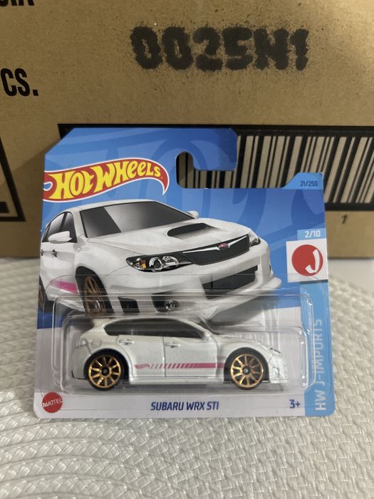 Hot Wheels - Subaru WRX STI 21/250 Biały