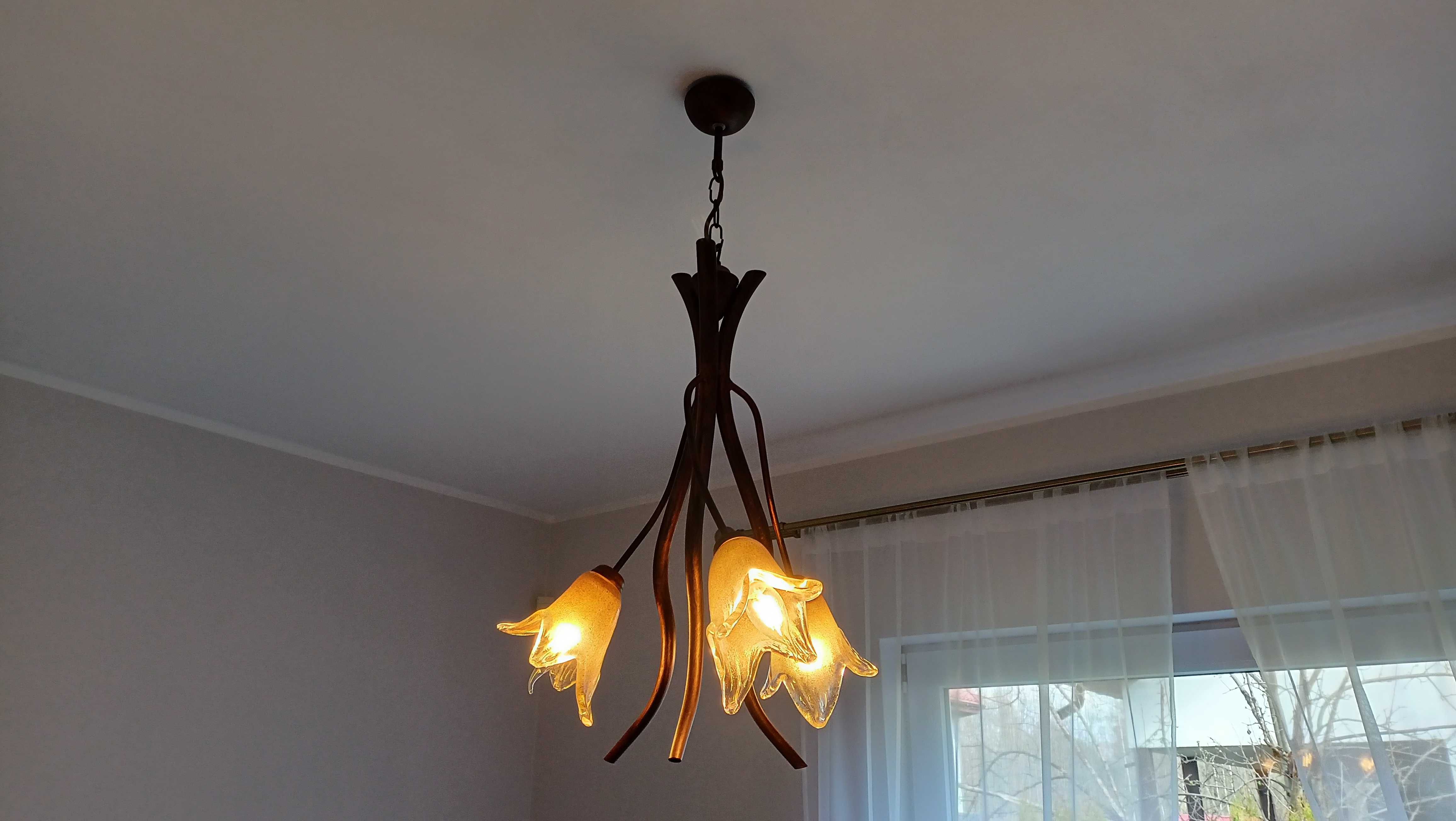 Żyrandol + lampka nocna 2 szt