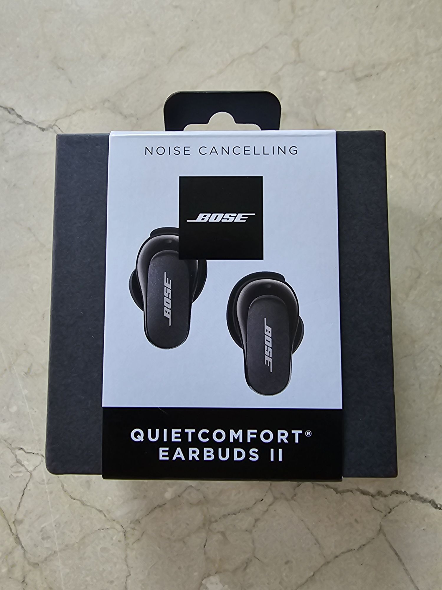 Auriculares Bose II Quiet Comfort pretos (novo e selado)