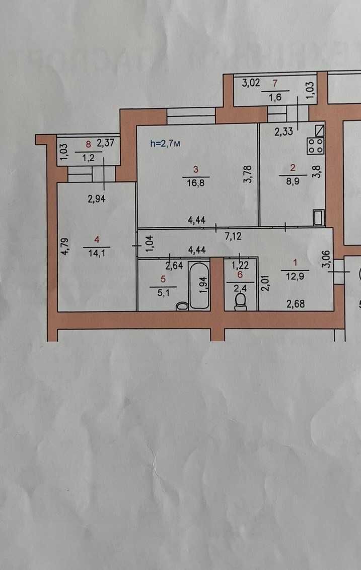 2к, Вставка обжита НБ, мінімальне переоф