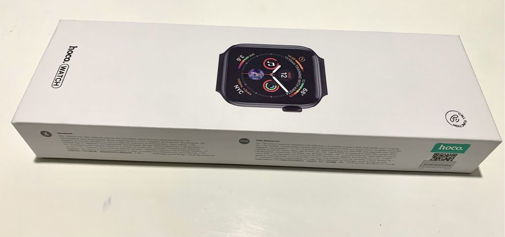 Продам Смарт-годинник Hoco Y1  Smart Watch 44 mm Black