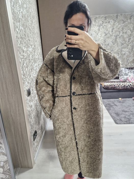 Шубка дубленка HM нова р М( 46-48)