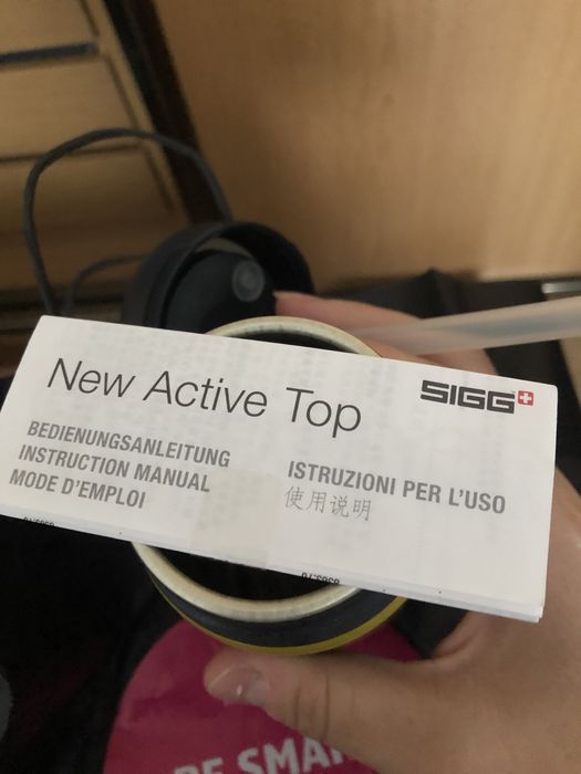 Garrafa termica nova com embalgem suiça