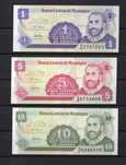Banknot Nikaragua  1+5+10  Centavos 1991r.