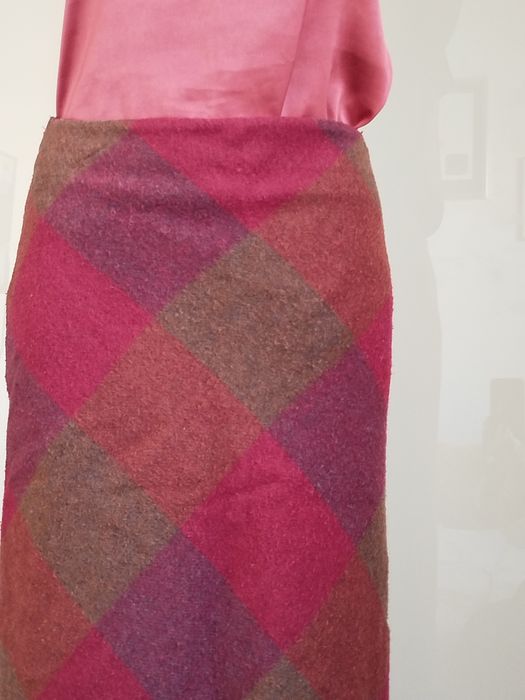 Spódnica ,, Boho " wełniano/poliester,długa ,, MIDI"