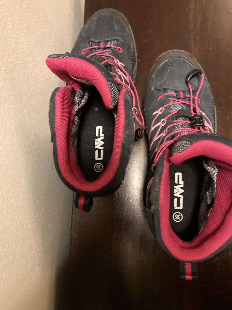 Buty zimowe gorskie dziewczynki Cmp 36