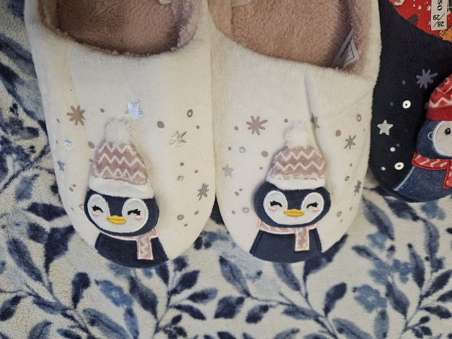 Набір новорічних тапочок для всієї родини, фемілі лук