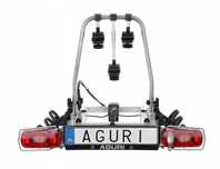 Bagażnik na hak 3 rowery Aguri Cruiser silver