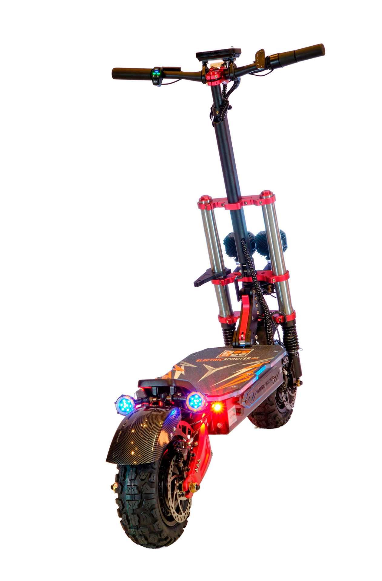 Электросамокат полноприводный Yoo Bee Explorer GT 6000W 38ah 11 дюймов