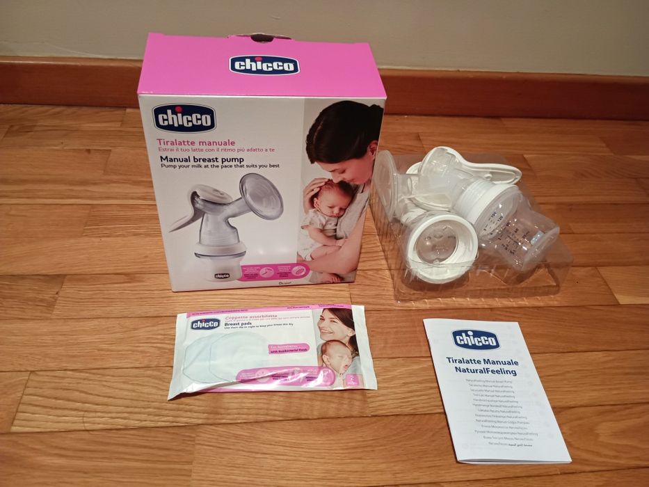 Bomba Tira Leite Manual da Chicco ( Nova)