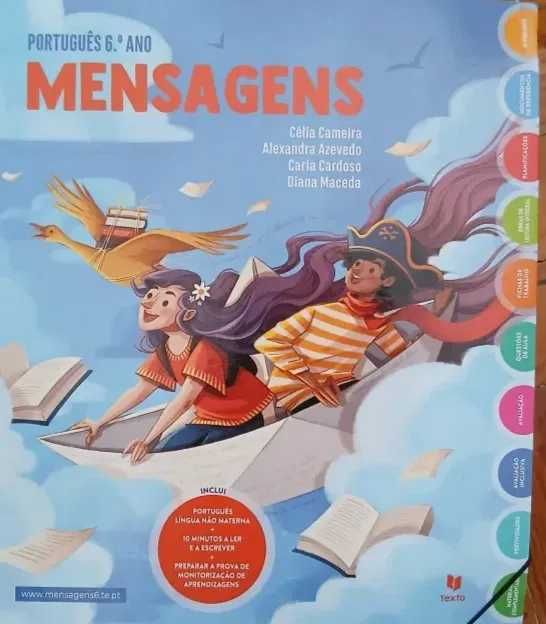 Mensagens 6 Recursos do Manual/Livro do Professor