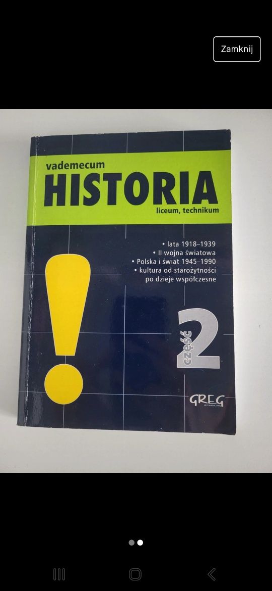 Vademecum historia