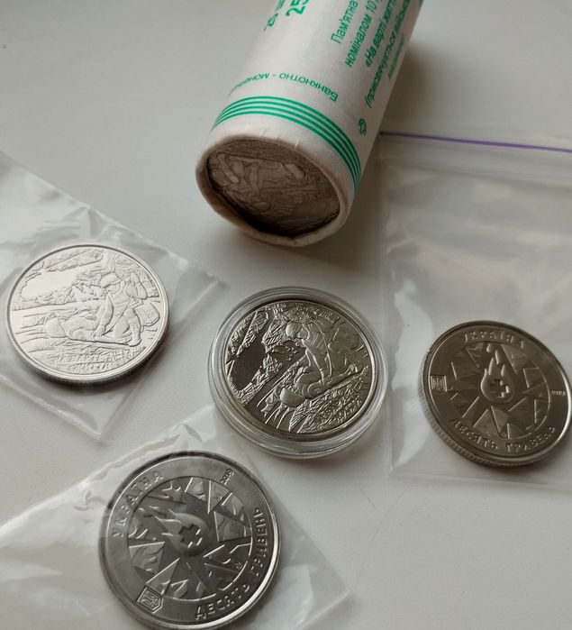 Монета НБУ присвячена військовим медикам На варті життя з ролу