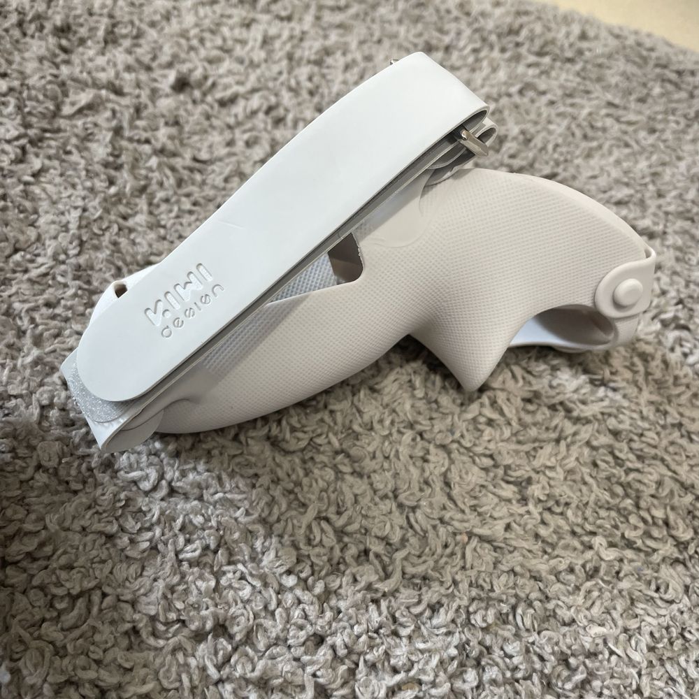 KIWI design silikonowe Osłony uchwytu do Oculus Quest 2 szare