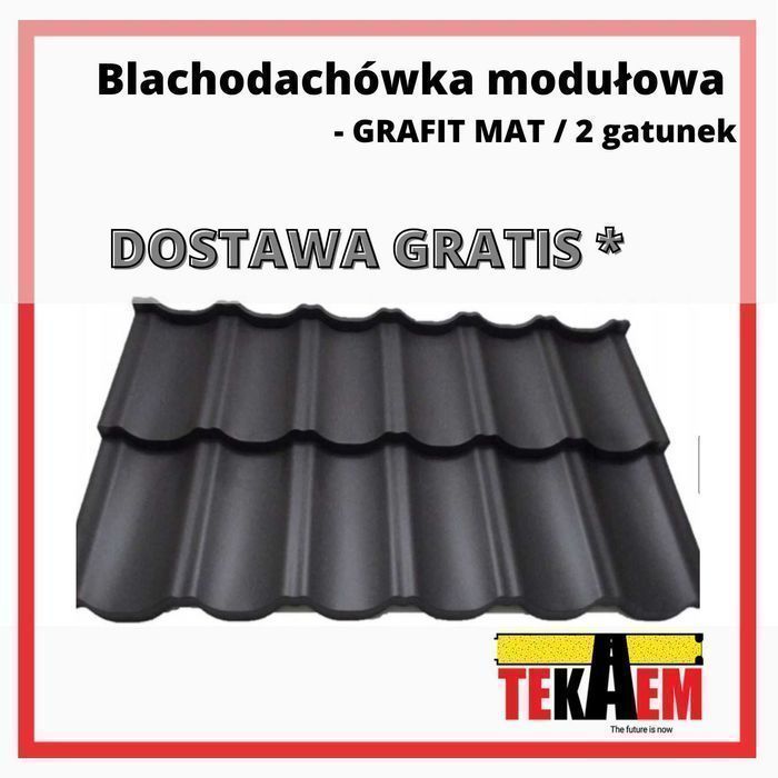 Blacha TRAPEZOWA - Transport GRATIS - blachodachówka,opierzenia,wkręty