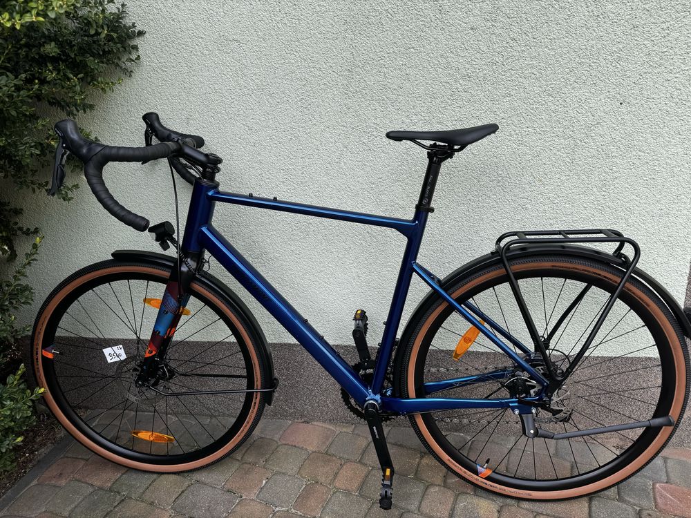 Rower gravel przelaj BERGAMONT Grandurance Rd3 R 57 2x8 Claris Led