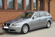 BMW Seria 5 E61 525D 177KM 2005r Manual Klima Alu Skóra Bi-Xenon PDC Długie Opłaty
