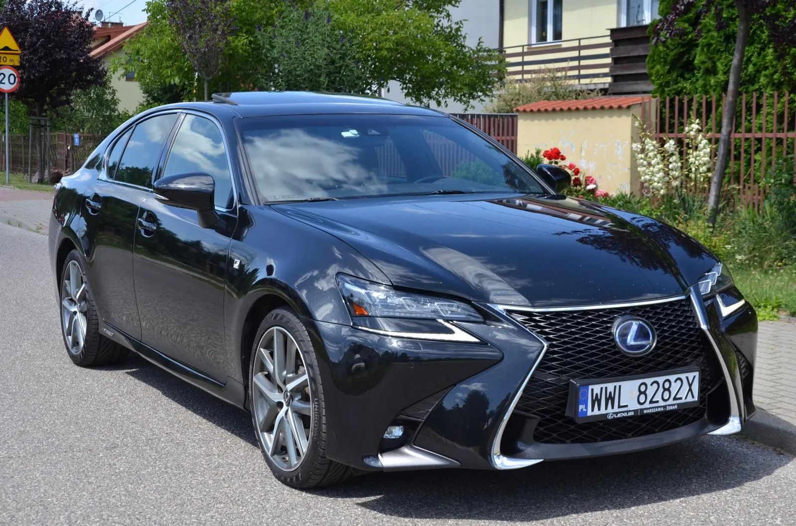 Lexus GS F Sport Acc MarkLevinson Head up Czarna podsufitka