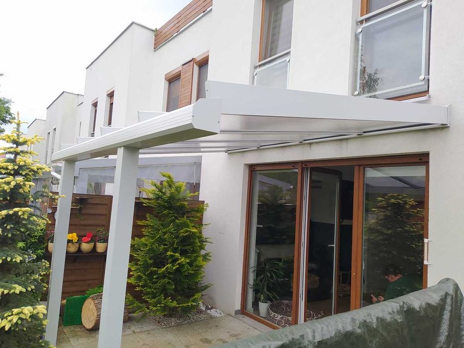 Zadaszenie tarasu aluminiowe, pergola, altana, poliwęglan, szkło