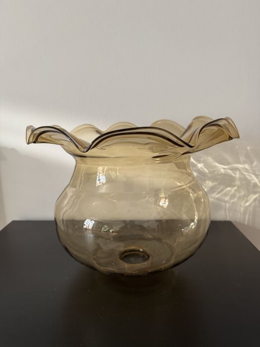 Плафон скляний б/в коричневий колір