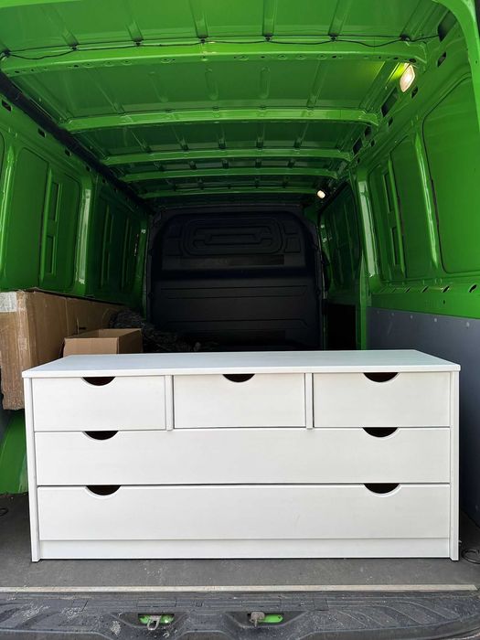 Cómoda La Redoute 5 gavetas, pinho maciço