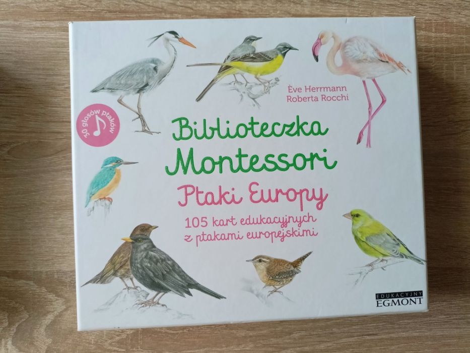 Biblioteczka Montessri Ptaki Europy ... Biblioteczka Montessori Swiat