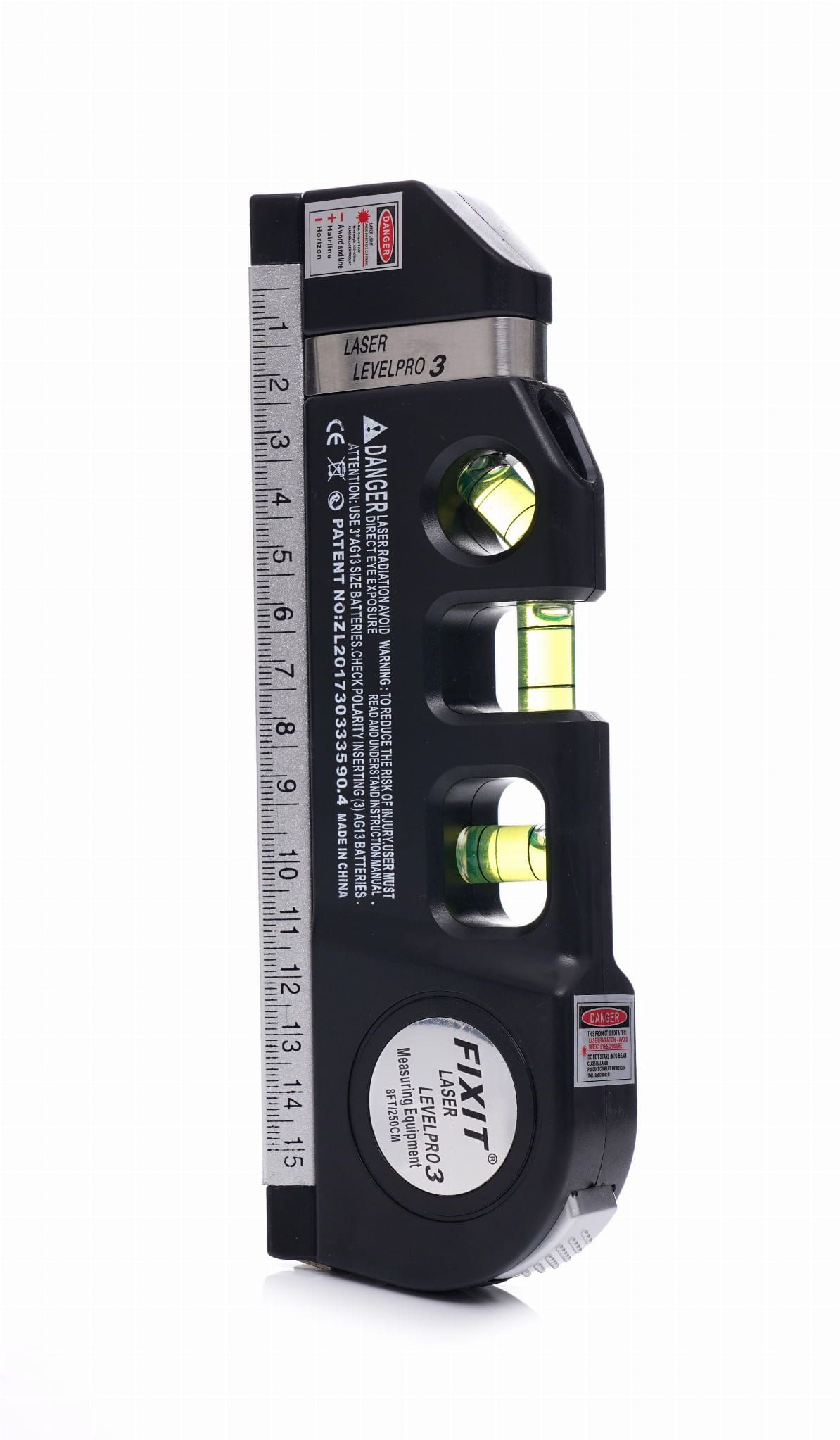 Poziomica laserowa z miarą KD10437